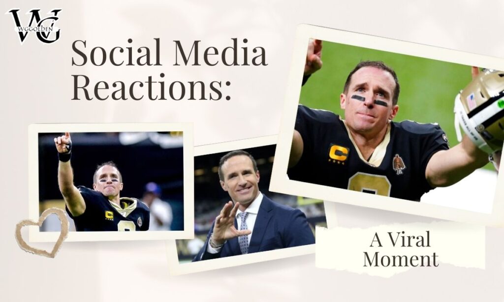 Drew Brees Makes His NBC Debut,